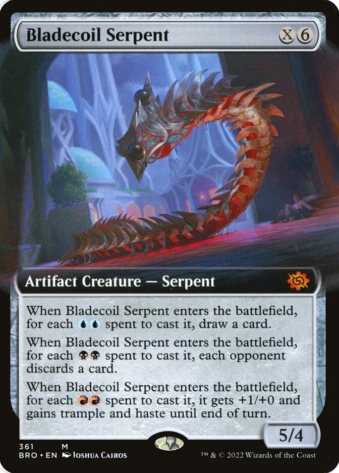 Bladecoil Serpent card front