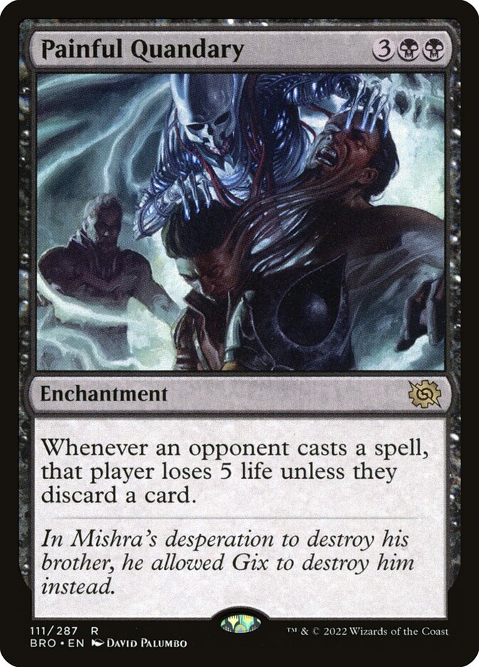 Painful Quandary card front