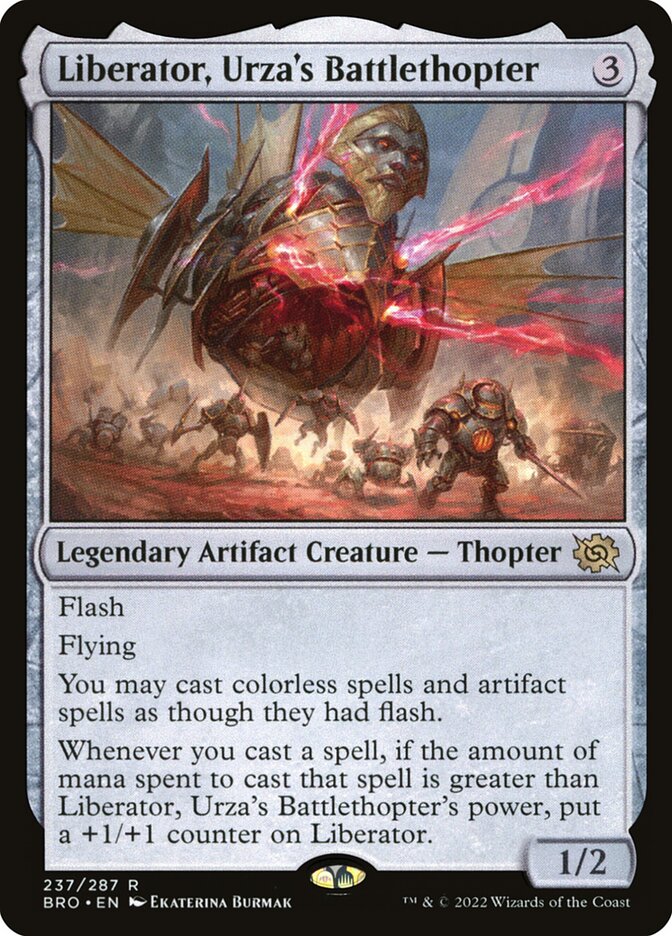 Liberator, Urza's Battlethopter card front
