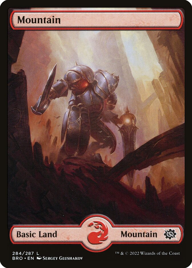 Mountain card front