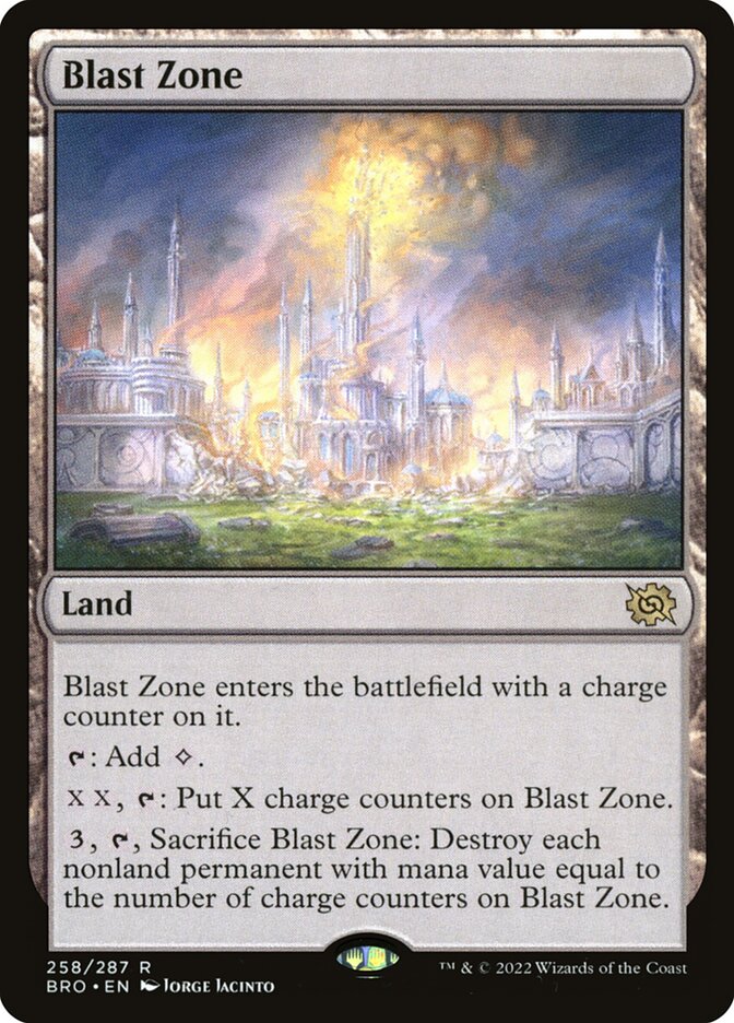Blast Zone card front