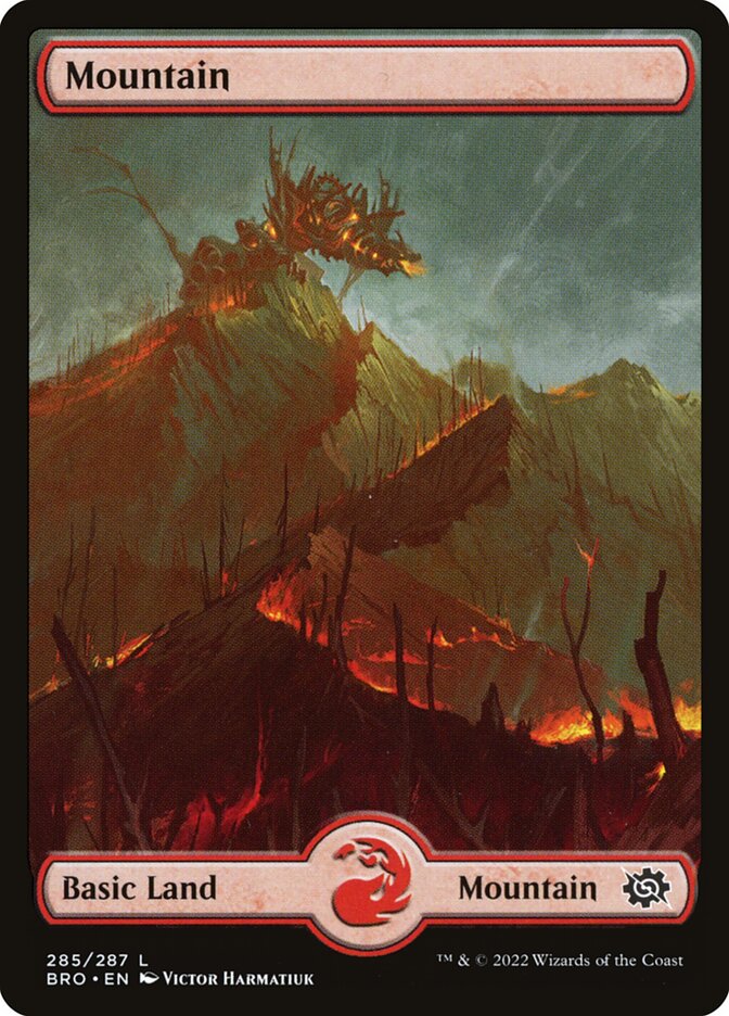 Mountain card front