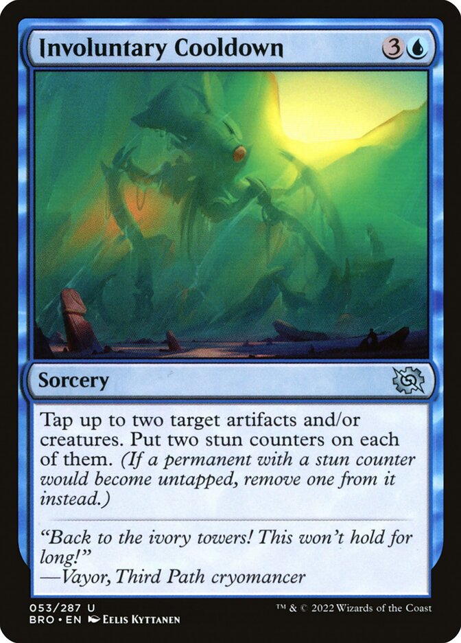 Involuntary Cooldown card front
