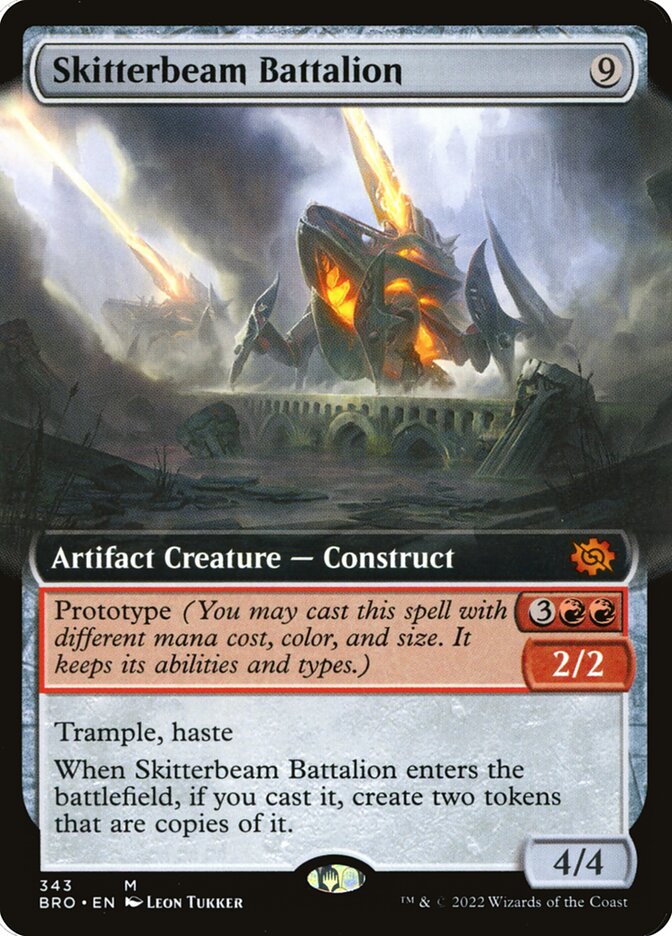 Skitterbeam Battalion card front