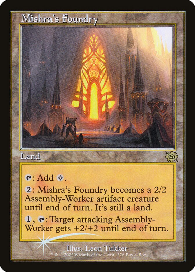 Mishra's Foundry card front