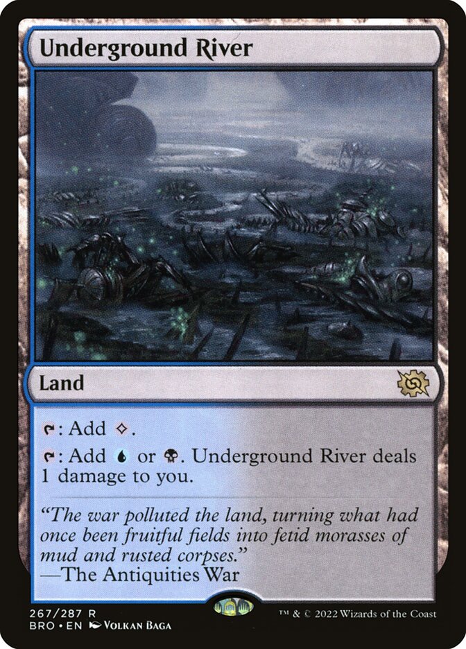 Underground River card front