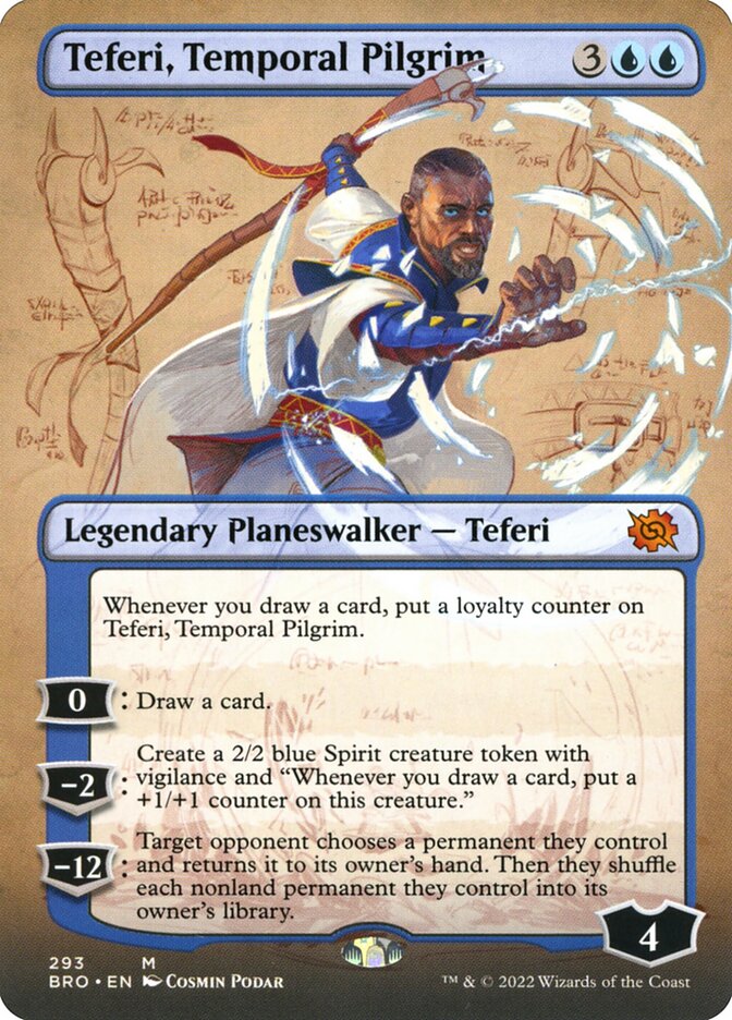Teferi, Temporal Pilgrim card front