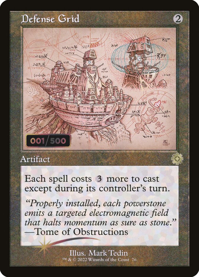 Defense Grid card front