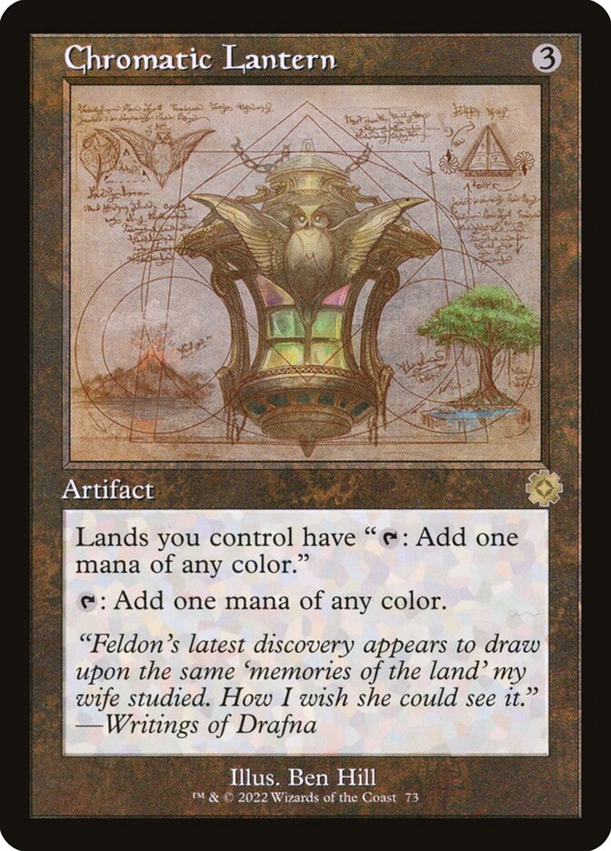 Chromatic Lantern card front