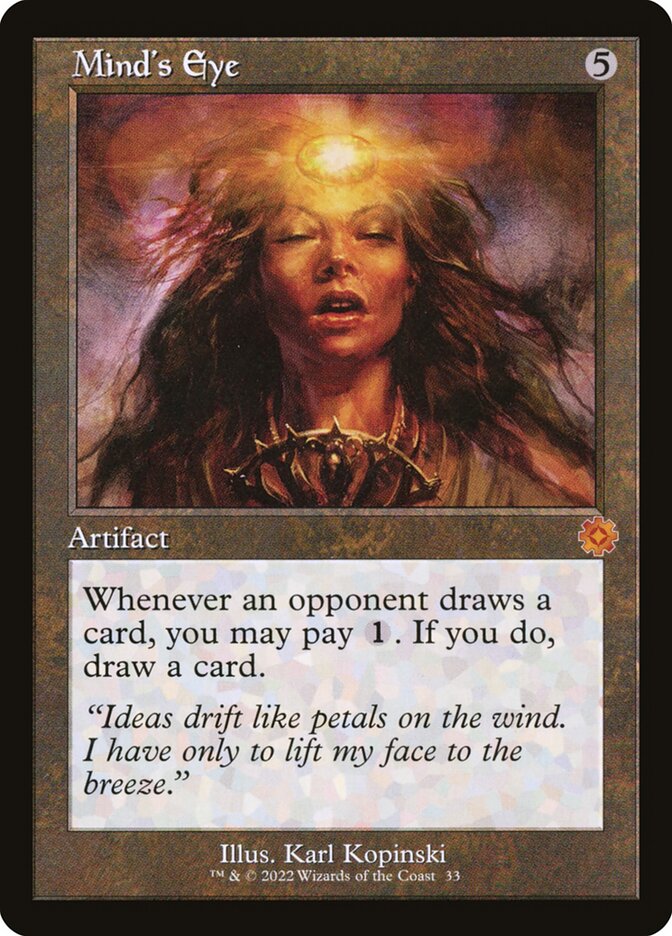 Mind's Eye card front