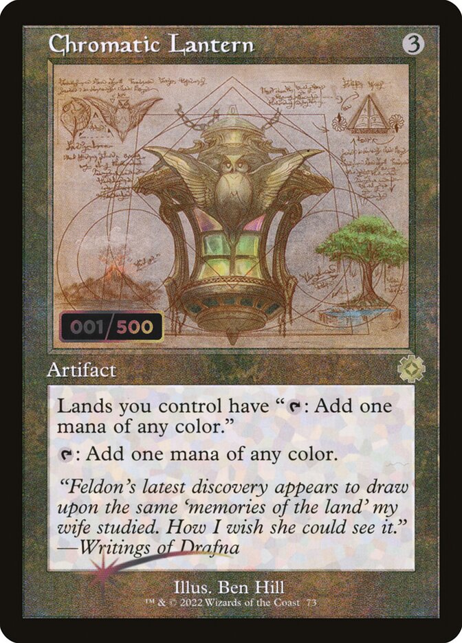 Chromatic Lantern card front