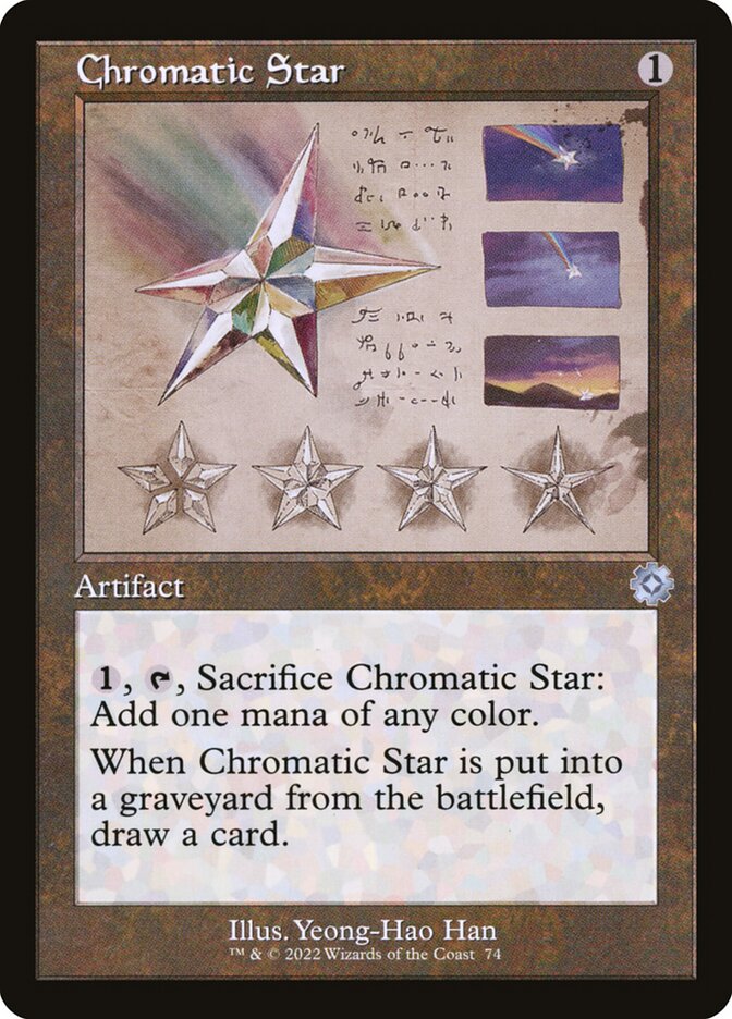 Chromatic Star card front
