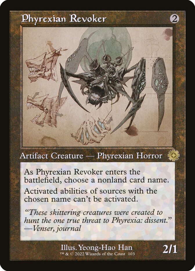 Phyrexian Revoker card front