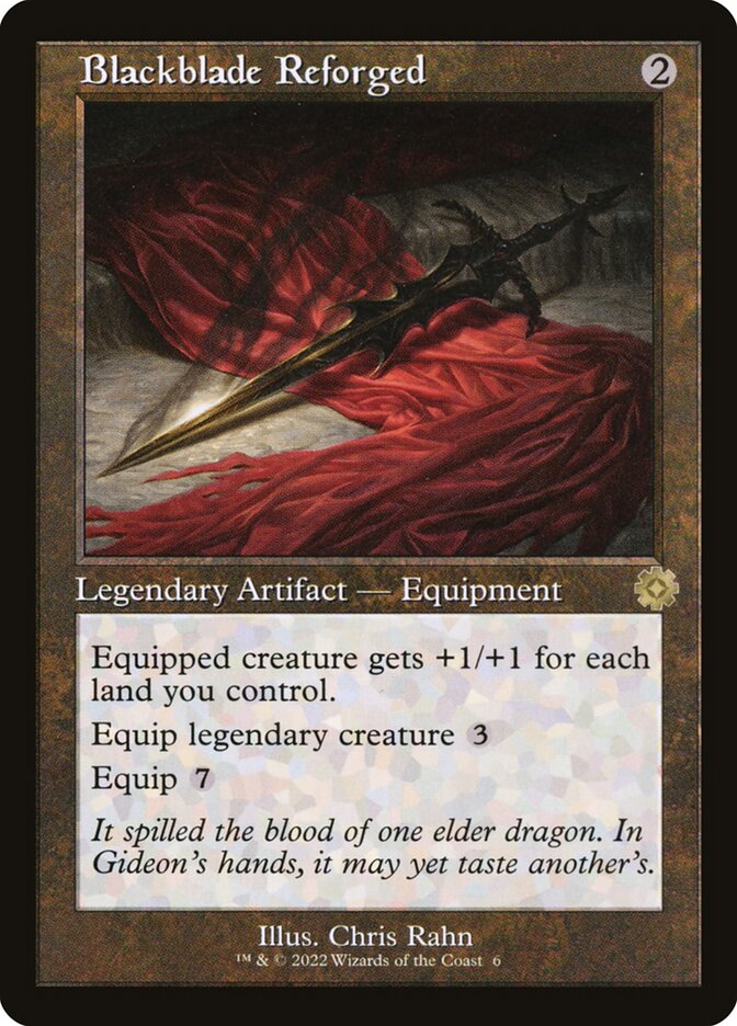 Blackblade Reforged card front