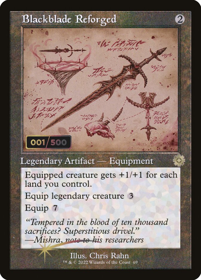 Blackblade Reforged card front