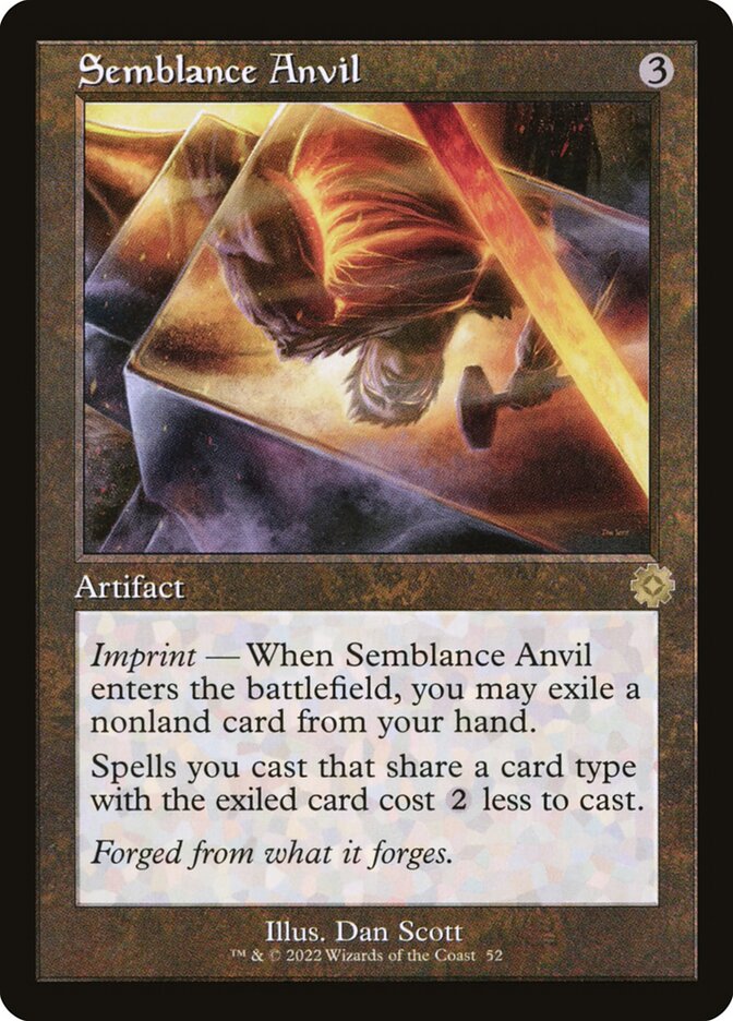 Semblance Anvil card front