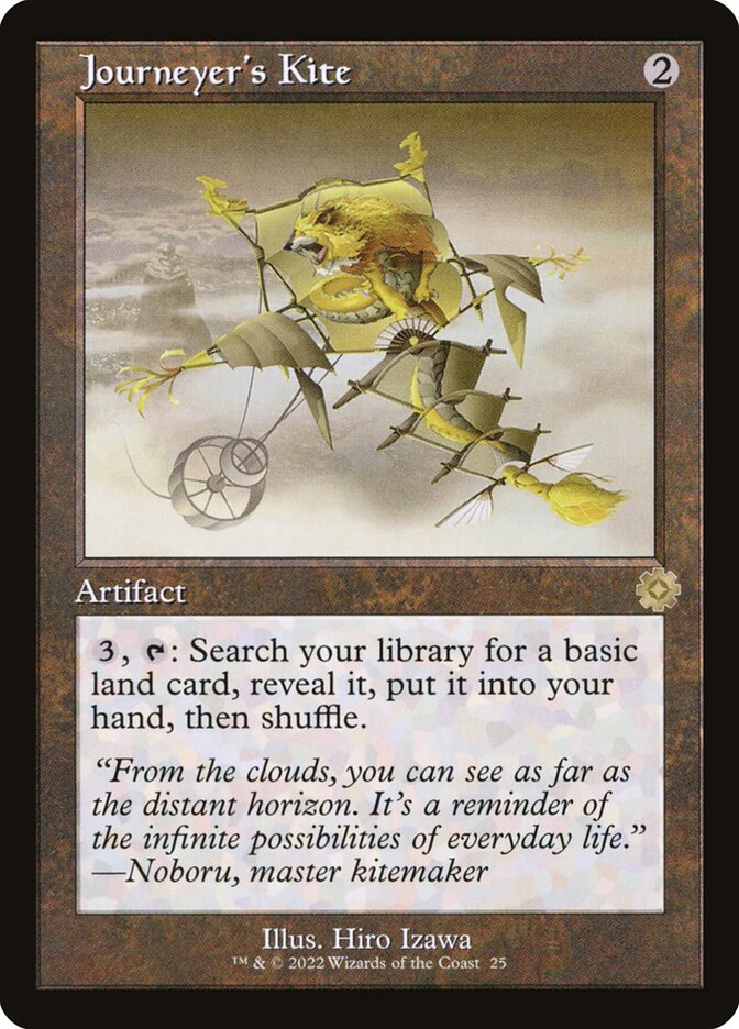 Journeyer's Kite card front
