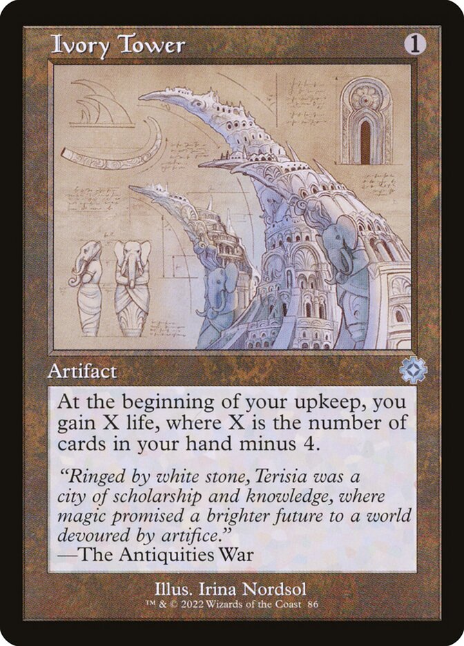 Ivory Tower card front
