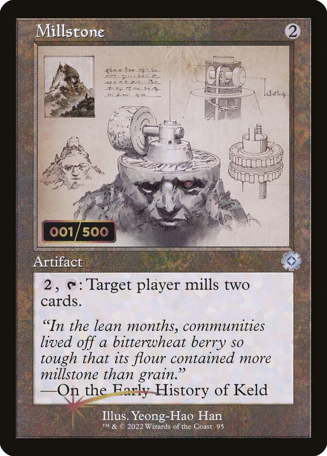 Millstone card front