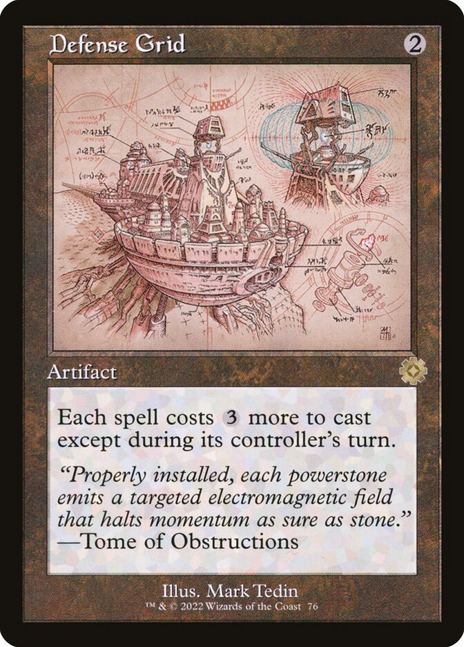 Defense Grid card front