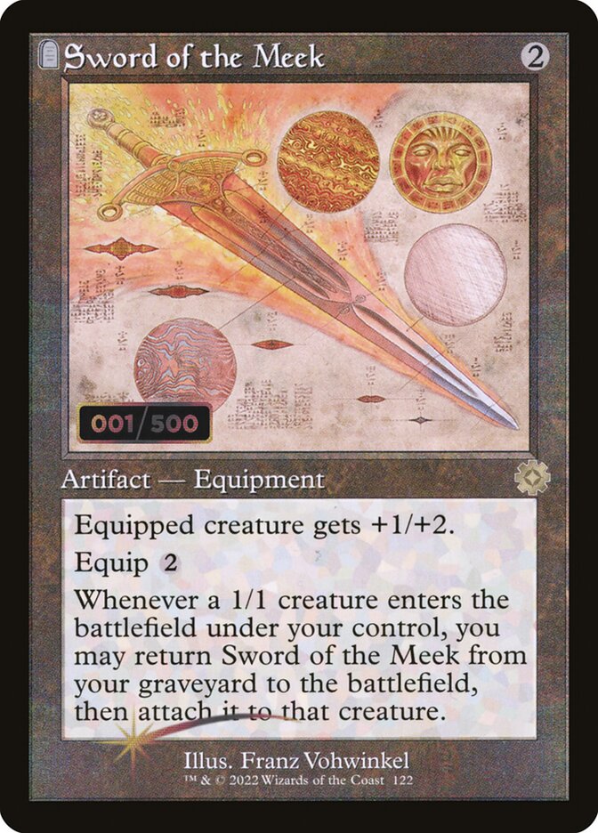 Sword of the Meek card front