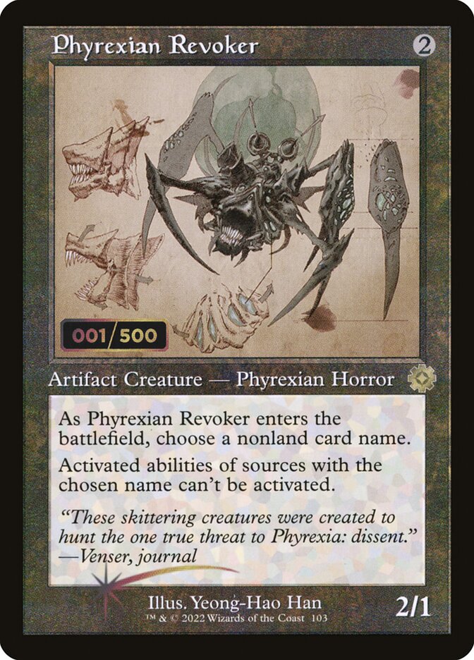 Phyrexian Revoker card front