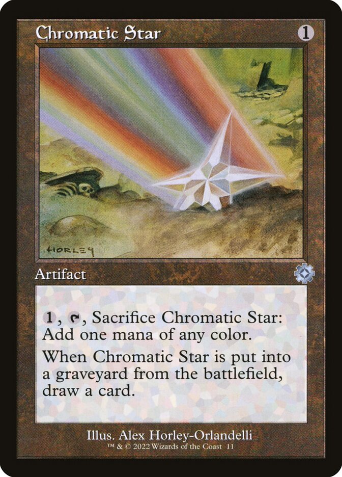 Chromatic Star card front
