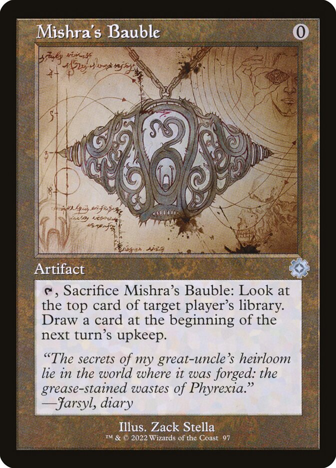 Mishra's Bauble card front