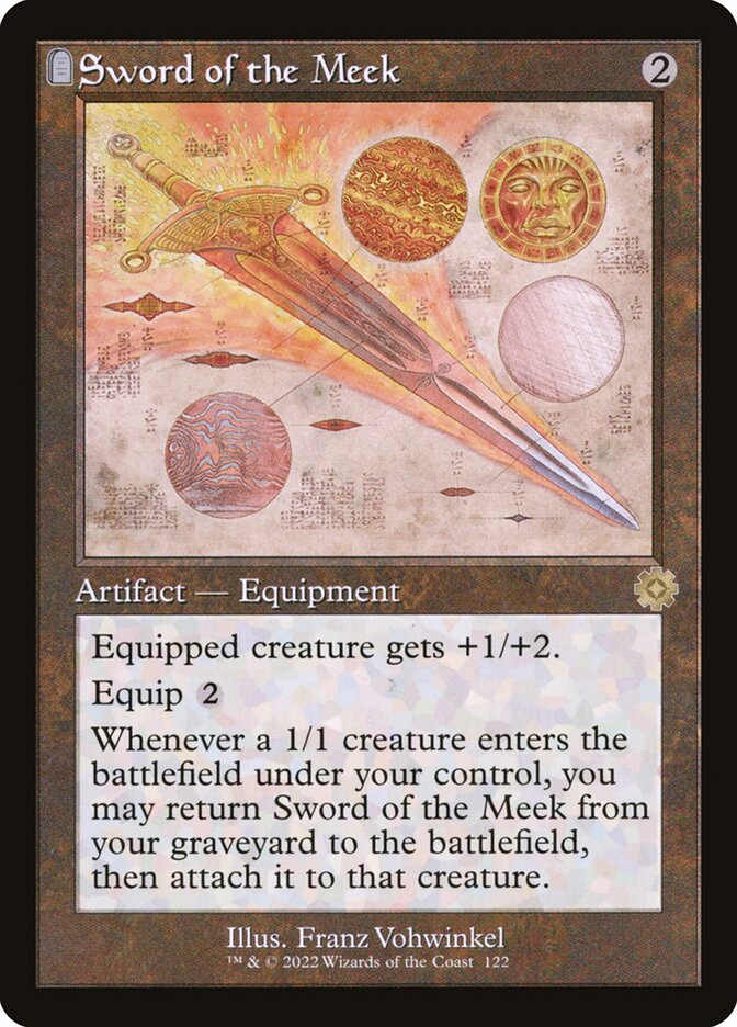 Sword of the Meek card front