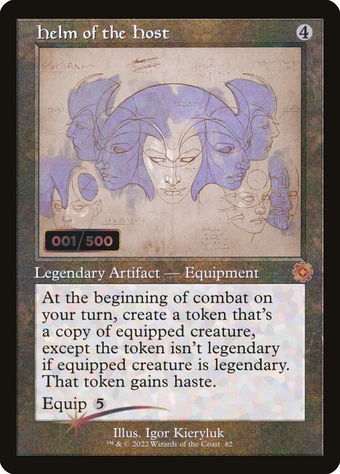 Helm of the Host card front