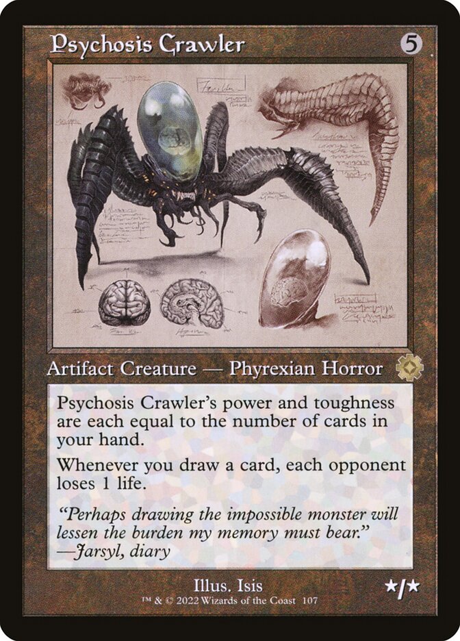 Psychosis Crawler card front
