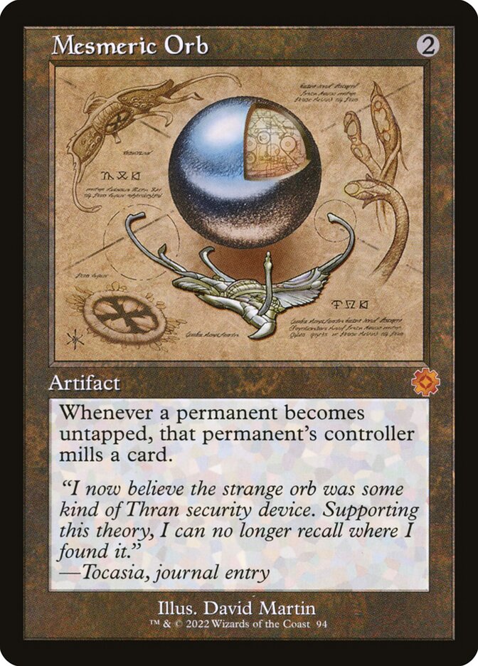 Mesmeric Orb card front