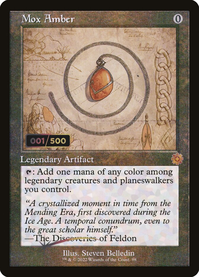Mox Amber card front