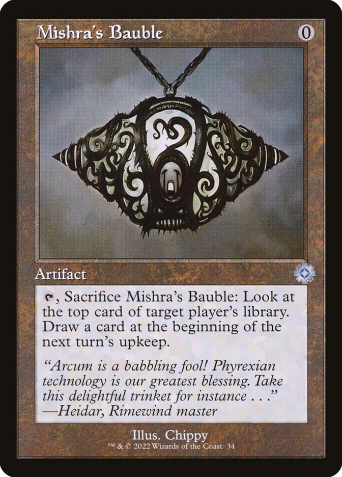 Mishra's Bauble card front