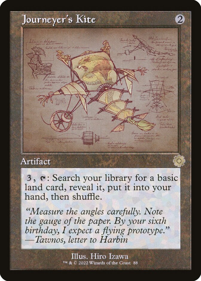Journeyer's Kite card front
