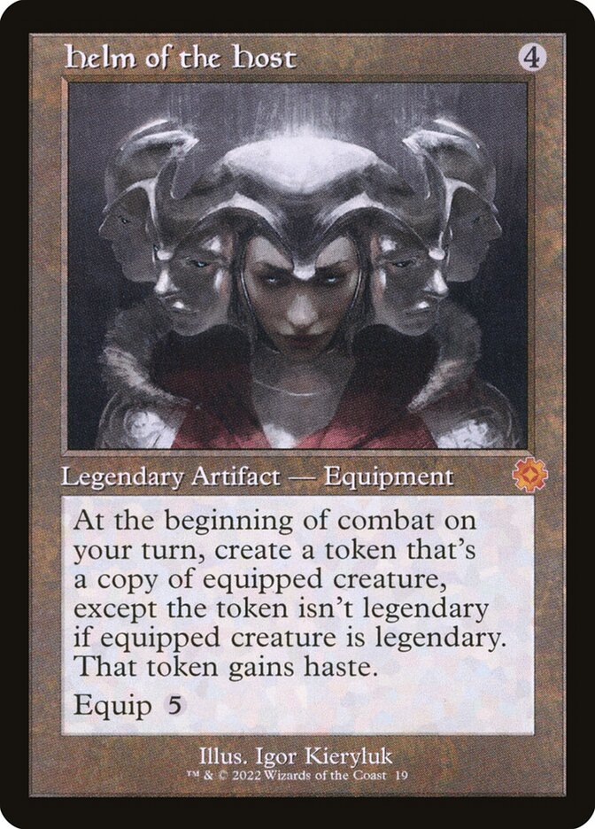 Helm of the Host card front