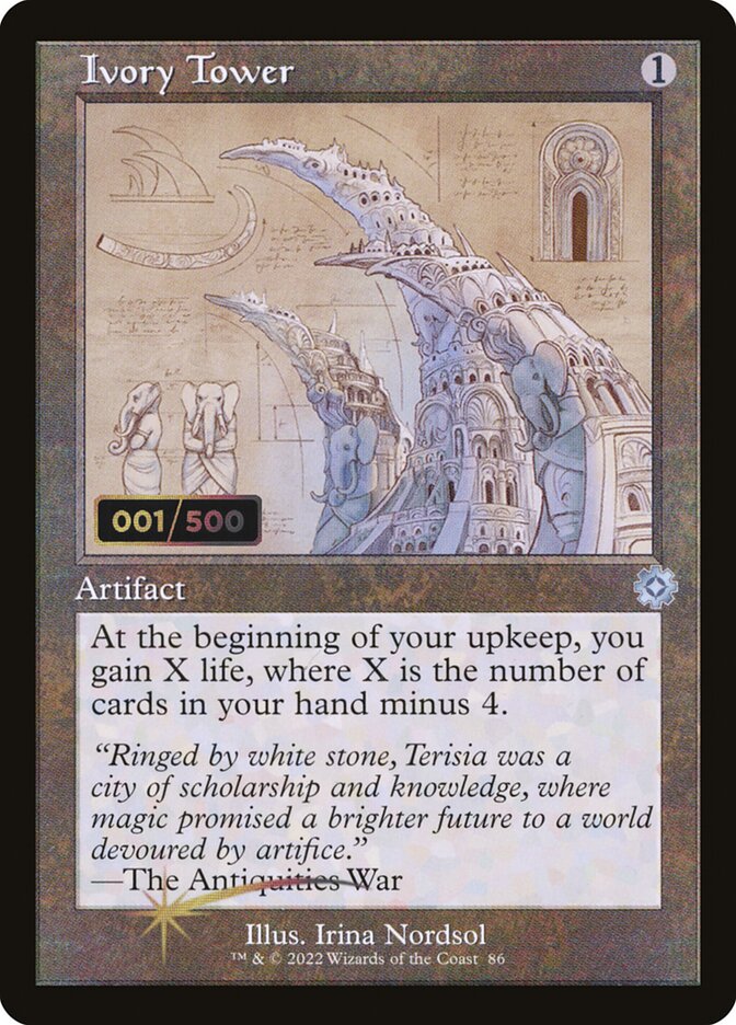 Ivory Tower card front