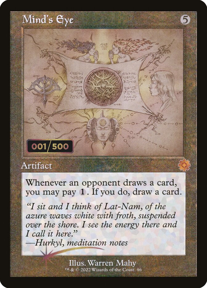 Mind's Eye card front