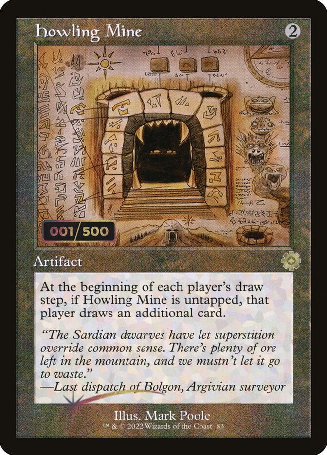 Howling Mine card front