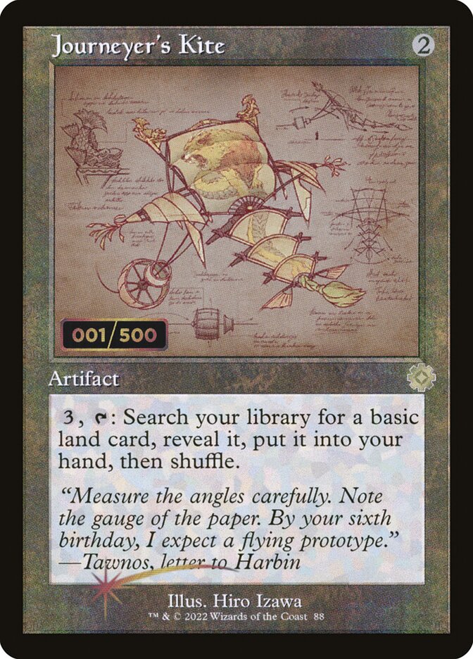 Journeyer's Kite card front