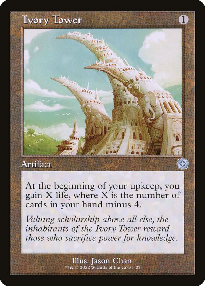Ivory Tower card front
