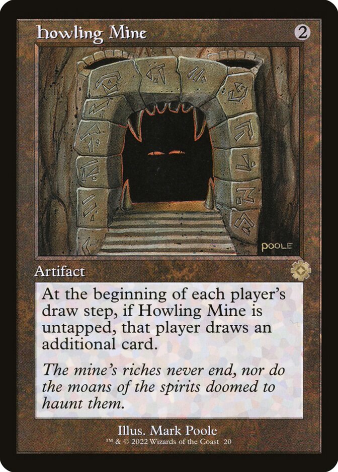 Howling Mine card front