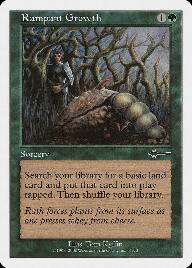 Rampant Growth card front