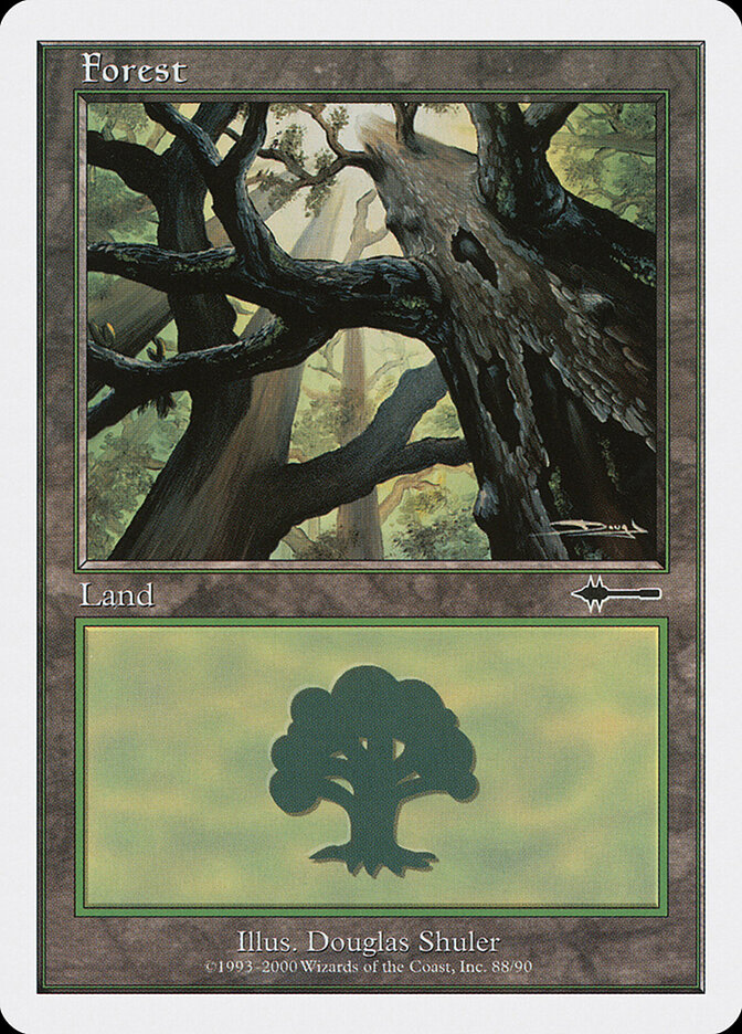 Forest card front