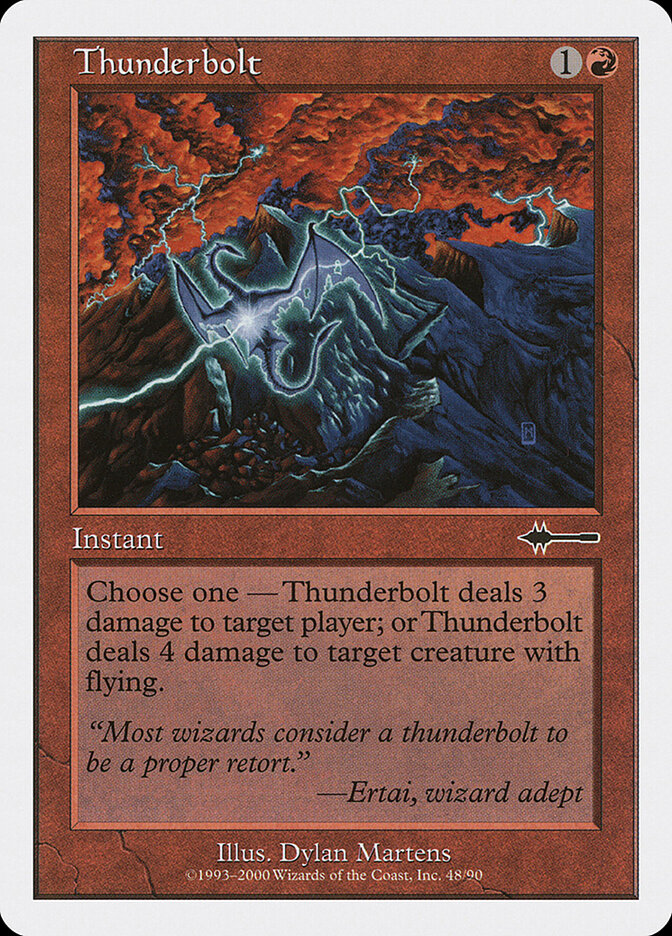 Thunderbolt card front