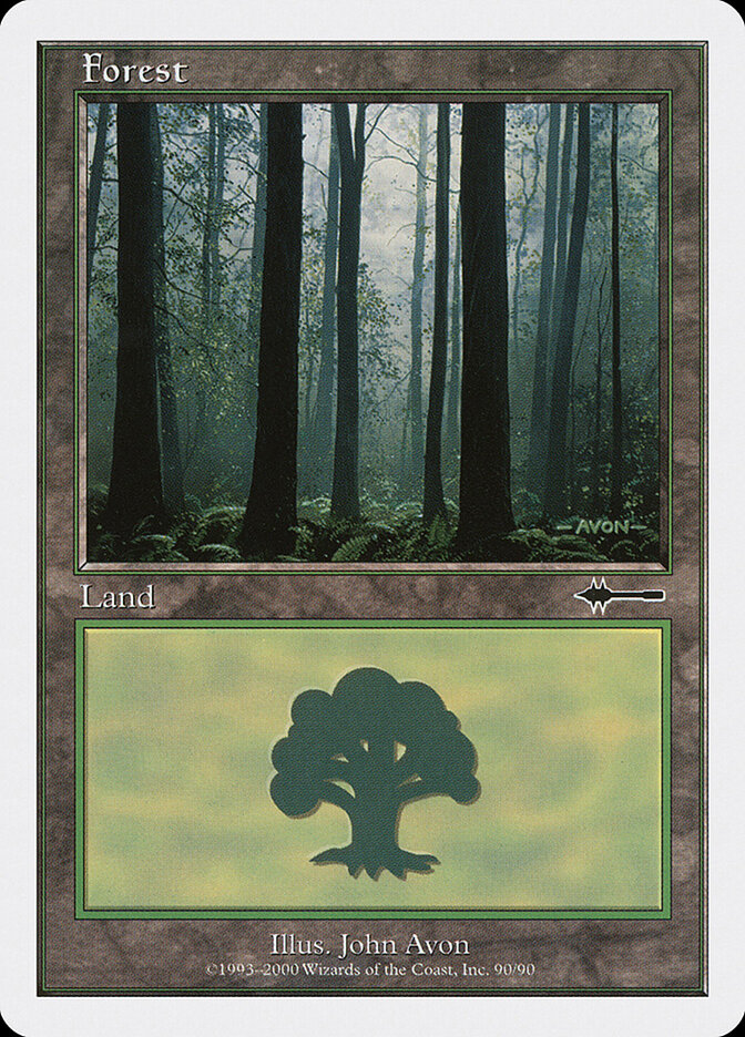 Forest card front
