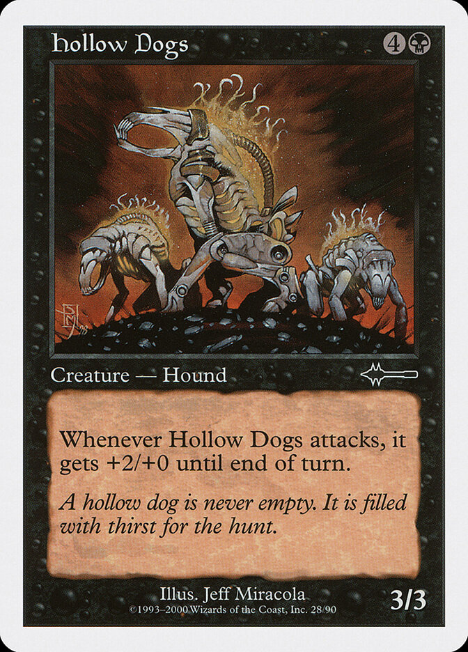 Hollow Dogs card front