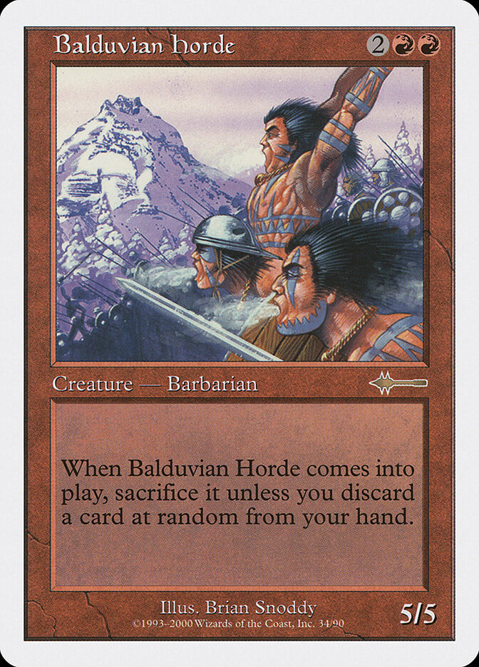 Balduvian Horde card front