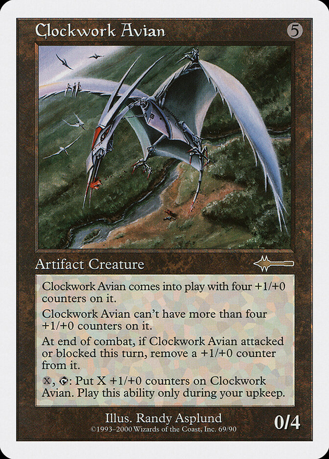Clockwork Avian card front