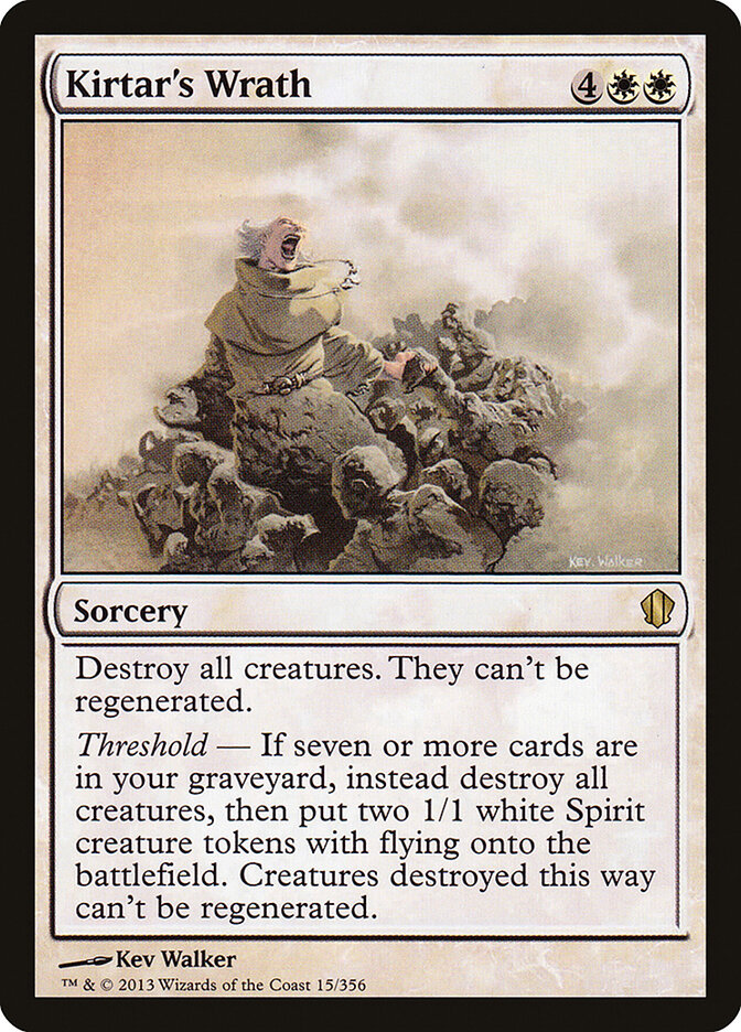 Kirtar's Wrath card front